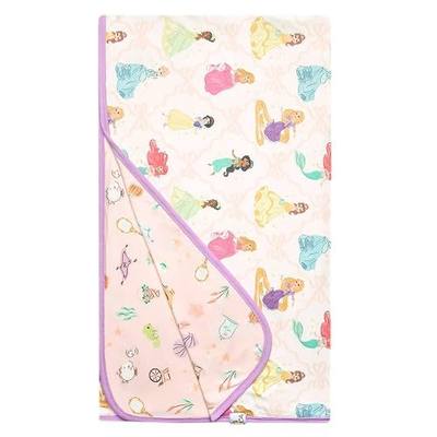 Copper Pearl Jumbo 3-Layer Baby Blanket: Soft Baby Quilts for Boys and Girls | Breathable, Cozy, Toddler Blanket | Baby Quilt for Newborns | 60x72 Premium Material | Disney Princess