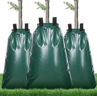 Tree Watering Bag Slow Release, 20 Gallon 5 Pack Tree Bags for Watering 5~8 Hours Drip Irrigation Watering Bag Made of PVC for New Tree Fruit Established Tree