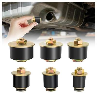 6PCS Rubber Freeze Plugs 3/4" 7/8" 1" 1-1/8" 1-1/4" 1-3/8",Rubber Plugs Automotive for 19mm-38mm Hole Inner Diameter,Universal Car Accessories Replace Engine Expansion Plug