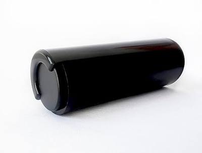 Coin Holder Tube - Holds 40+ Quarter Coins - Premium Black Plastic Coin Box - Billiard Accessory Dispenser