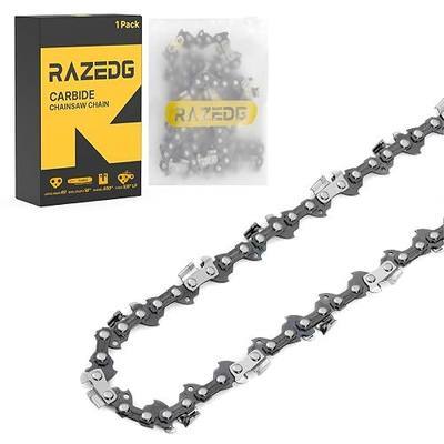 18 Inch Carbide Chainsaw Chain 3/8" LP Pitch .050" Gauge 62 DL | Fits Ego CS1800 CS1804, Kobalt KCS 180B-06, Echo, Greenworks, S62