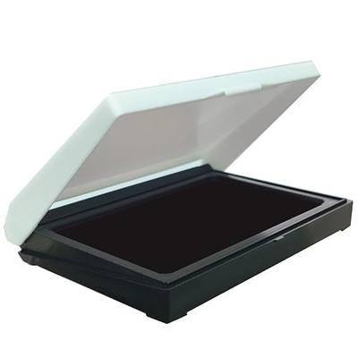Black Ink Stamp Pad 2.75" x 3.93", Ink Paste Used for Office, Home, Crafting, DIY (Black)