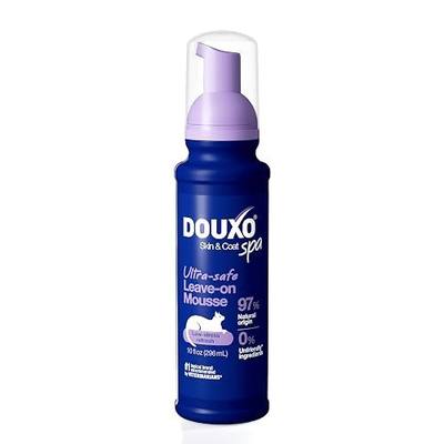 DOUXO SPA Waterless Cat Shampoo, 10 fl oz | Leave-On Mousse. Leaves the Coat Clean, Refreshed, Soft, Radiant and Smelling Great, Ultra-Safe Formula