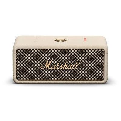 Marshall Emberton III Portable Bluetooth Speaker - Rugged Waterproof/Dust-Proof Design | Loud Stereo Sound, Deep Bass | Compact and Wireless for Travel and Outdoors - Cream