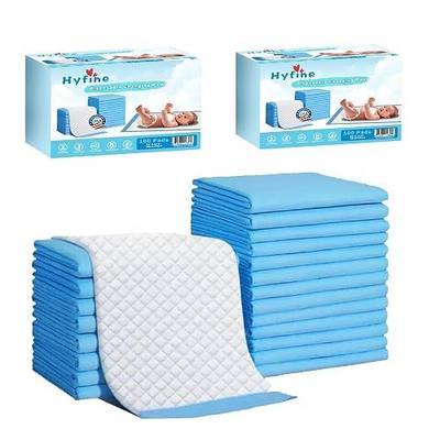 98 Pack Disposable Changing Pad, Waterproof Baby Disposable Underpads, Super Soft, Ultra Absorbent Diaper Changing Liners Baby Change Mats (17.5x22 inch)