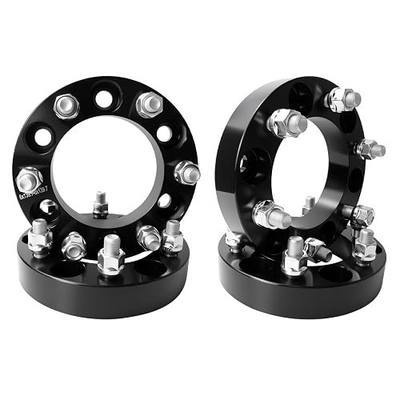 6x5.5 Wheel Spacers Fit for Tahoe, Avalanche, Yukon XL, Frontier Pro-4X, 1 inch Forged Wheel Spacers Adapters 6x139.7mm 1/2x20 Studs (Package of 4)