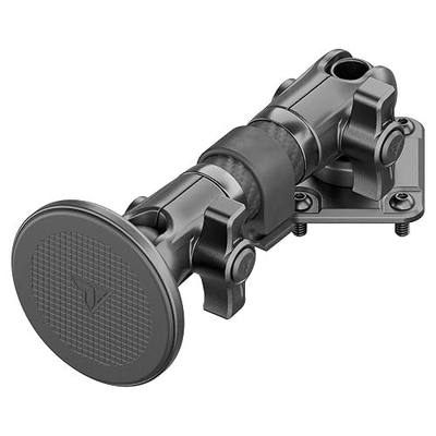 Tackform All Metal Dash Mount Magnetic Phone Holder - Compatible with MagSafe, 2024-2025 Jeep Wrangler JL, 4xe, & Gladiator JT | Carbon Fiber Arm | Compatible with iPhone, Galaxy, More | Black