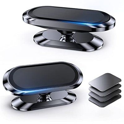 【2-PACK】Magnetic phone holder for Car Dash Magnetic Car Mount for iphone