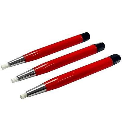 Fiberglass Scratch Brush Pens 3 Pack for Jewelry, Watch & Coin Cleaning | Precision Cleaning, Oxidation Removal, Detail Work, PCB Cleaning, Rust Removar, Antique Restoration, DIY Projects