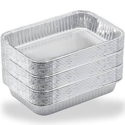 Drip Pans for Weber, Disposable Aluminum Foil Grease Trays for Weber Grills, Universal Replacement Liners for Weber Series, 8.6" x 6" - 30 Pcs