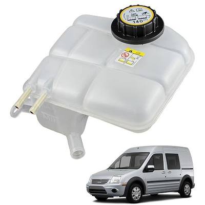 Coolant Reservoir Tank Compatible With Focus Transit Connect | Compatible With 00-04 Ford Focus, 10-13 Transit Connect 2.0L, Engine Expansion Recovery Tank, Replace 98AB-8K218-AK 1104120