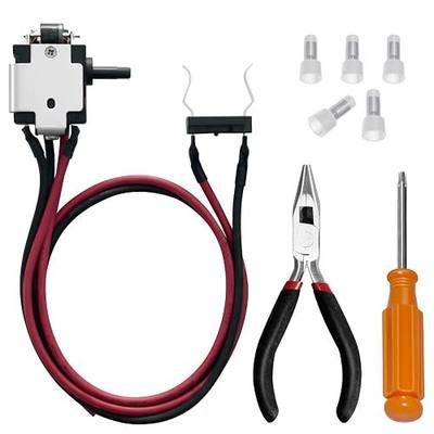 2026 Upgrade 291632001 Genuine Wiring Harness Replaces Parts (UL-Certified) | for Ryobi P2108 and P21081 18V Cordless Leaf Blower Switch,With 1 Screwdriver 1 Pliers and 5 Closed End Crimp Connectors