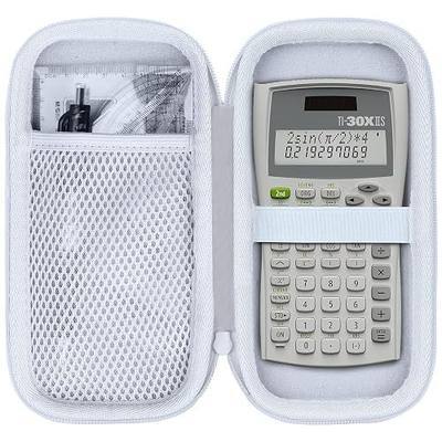 Case Compatible with Texas Instruments TI-30XIIS /TI-30XS /TI-30Xa /TI-36X Pro/Casio FX-115 ESPLUS2 2nd Edition/FX-991 ES Plus-2nd Edition/FX-82 ES Scientific Calculator (Case Only) - White