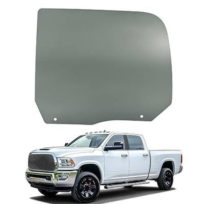 Rear Right Door Window Glass Compatible with Dodge Ram 4 Door Crew Cab 2011-2018 1500, 2019-2023 1500 Classic, 2011-2024 2500 3500, 2011-2024 3500 4500 5500 Cab/Chs 4 Door Crew Cab Driver Side