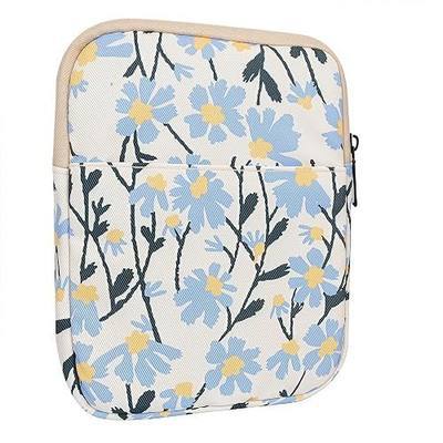 Kindle Case, 6-7 inch Nylon Protective Cover, Travel Carrying Bag for Paperwhite 2021, Fire 7 2022, Kindle Oasis (Small Daisy)
