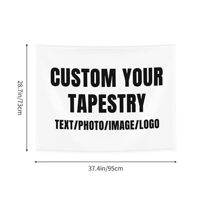 Personalized Tapestry Custom Tapestry Upload Images Banners and Signs Customize For Bedroom Tapestrys Decor Living Room Home