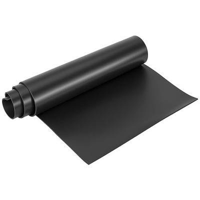 QWORK Rubber Sheet Roll, Solid Rubber Gasket Strip, 12" W x 36" L x 1/8" Thick, for Sealing, Bumpers, Weather Stripping, DIY Gaskets, Crafts