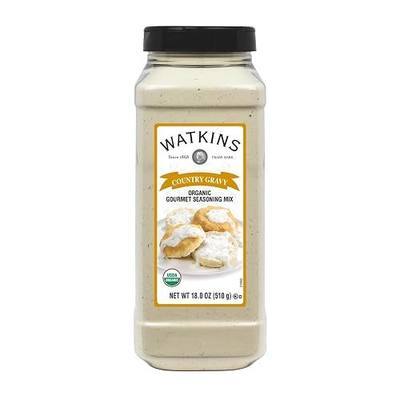 Watkins Organic Country Gravy Seasoning Mix, 18oz (Pack of 1)