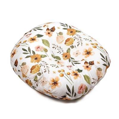 EFELIM Nest Pillow with Cotton Cover, Cartoon Lounger Pillow Portable Lightweight Lounger Floor Seat for Home Travel (Yellow)