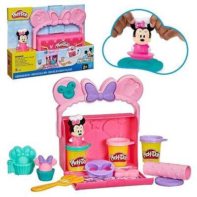Play-Doh Disney Junior Mickey Mouse Clubhouse, On-the-Go Bakery Playset with Minnie Mouse, Play Food Preschool Toys, Arts & Crafts Gifts for Kids 2+