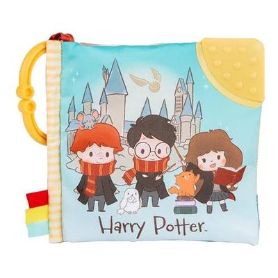 Kids Preferred Harry Potter Soft Book with Toy, Teether, and Crinkle, 5 Inches