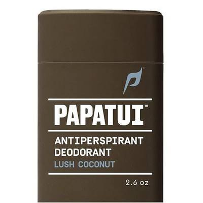PAPATUI by Dwayne Johnson Triple Action Antiperspirant Lush Coconut 2.6 oz | Antiperspirant with Sweat Control, 48-Hour Odor Neutralizer, Skin-Nourishing Formula with Vitamin E and Antioxidants, Vegan