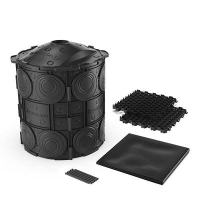 Vodaland- Easy Stormwater Dry Well – Heavy-Duty Modular Drainage Solution with Reinforced Panels, Prevents Flooding & Promotes Groundwater Recharge, Rain Collection, Ideal for Yards & Commercial Use