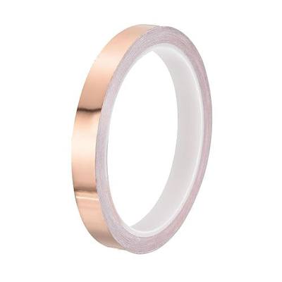 PATIKIL Copper Tape 0.47 Inch x 11 Yards 0.05 Thick Copper Foil Tape Single Sided Conductive Adhesive EMI Shielding for Electronics, Circuits, Grounding