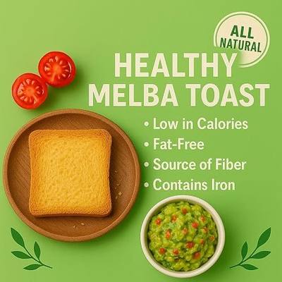 Only Kosher Candy Melba Toast Classic Roasted Original Kosher Parve with No Artificial Flavor, Fresh Natural Ingredients, Kosher Certified Delicious Snack Crackers (Pack of 1)