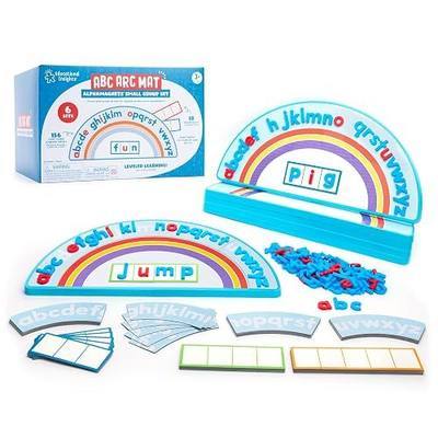Educational Insights ABC Arc Mat AlphaMagnets Small Group Set