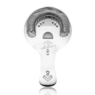 Hawthorne Strainer for Bartenders - Stainless Steel - Professional Cocktail Tool with Tight Coil - Durable Construction for High-Volume Bar Use