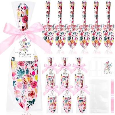 Blosssound 12 Sets Garden Shovels Bulk Gardening Gift for Women Set Garden Tools Floral Hand Heavy Duty Trowels Thank You Cards with Bags for Mother Day Mom Birthday Teacher