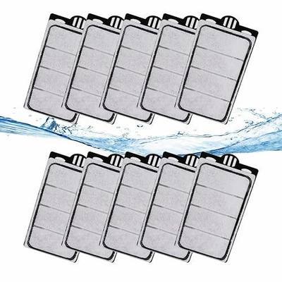GOZILLA 10 Pack Aquarium Filter Cartridges, Filters for Turtle Tank Replacement Plates, Sponge Filter Suitable for 3.5W 74GPH Low Water Filters.