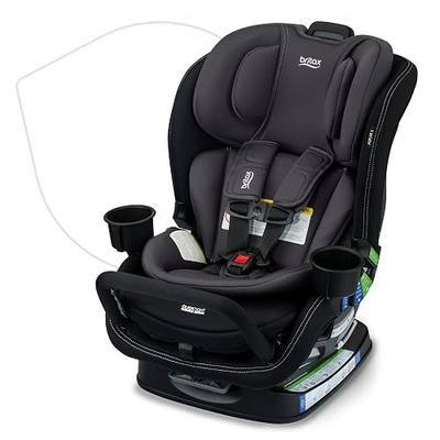 Britax Poplar S Convertible Car Seat, Slim 17” Design — Stone Onyx | 2-in-1 Car Seat, Extended Rear Facing, Slim Car Seat, Easy Installation With ClickTight, Anti-Rebound Bar, SafeWash Fabrics