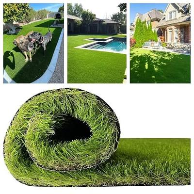 ALTRUISTIC Ultrathick 1.77 Inch Artificial Grass Turf 4X15 Feet, Luxurious High Dense Dog Potty Pee Grass Mat,Indoor Outdoor Pet Garden Landscape Patio Synthetic Fake Faux Grass-Custom Size