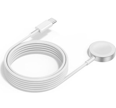 2Pack for Apple Watch Charger Cable, Magnetic Fast Charger to USB-C Cable 3FT(1m), Wireless Fast iWatch Charger Portable Compatible with iWatch Ultra/Series 9/8/7/6/SE/SE2/5/4/3/2/1-White