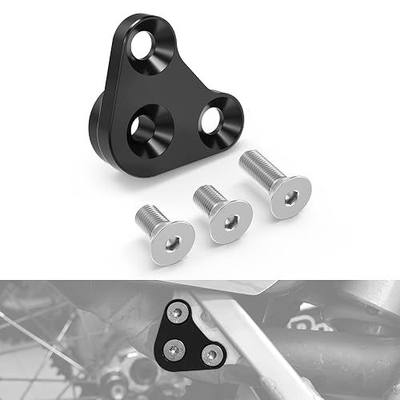 NICECNC Black Aluminum Exhaust Mount Bracket | Compatible with Suzuki DRZ400S/DRZ400SM 2000-2024
