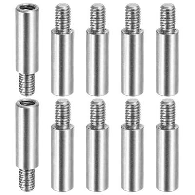 PATIKIL 10 Pcs M5x20+8mm Stainless Steel Standoff Extension Posts Screws,Metric Male Female Thread Adapters Spacer for PCB,Quadcopter Drone,Computer & Circuit Board Assortment Kit