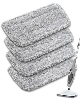 Steam Mop Pads Compatible with GorFanty Steam Mop GF-6610B & GF-6610, Replacement Mop Pads Compatible With Neugo NE033 NE033M Series Steam Mop, Washable & Reusable Microfiber Cloth -4 Pack