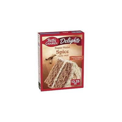 Betty Crocker Delights Super Moist Spice Cake Mix (Pack of 2)
