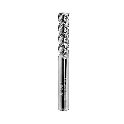 Tools Finishing Carbide End Mill for Aluminum Cutting, Milling High Glossy Surface, U-Type Design Square Milling Cutter, 3 Flute Mill Bits Sets ,3/8 Shank (3/8-2.5" 1PCS)