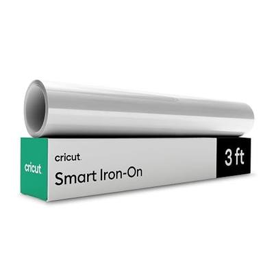 Cricut Smart Iron On, White (13in x 3ft) | HTV Heat Transfer Vinyl - Matless cutting for long cuts