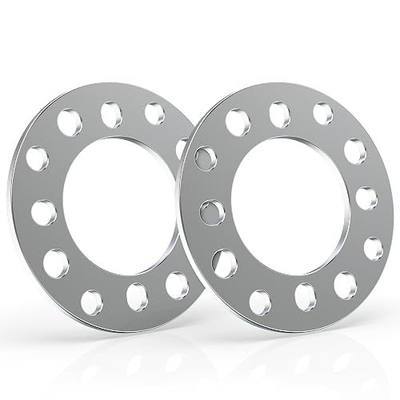 MZS Wheel Spacers 1/4" 4x98 4x100 4x108 4x114.3 4x101.6 Aluminum 2Pcs | M10 M12 M14 1/2" 7/16" Thread Pitch, 4x4 4x4.25 4x4.5 Universal Tire Spacers Replacement, For 4lug Car SUV Truck Van
