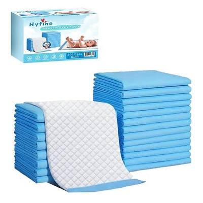 200 Pack Disposable Changing Pad, Waterproof Baby Disposable Underpads, Super Soft, Ultra Absorbent Diaper Changing Liners Baby Change Mats (13x18 inch)