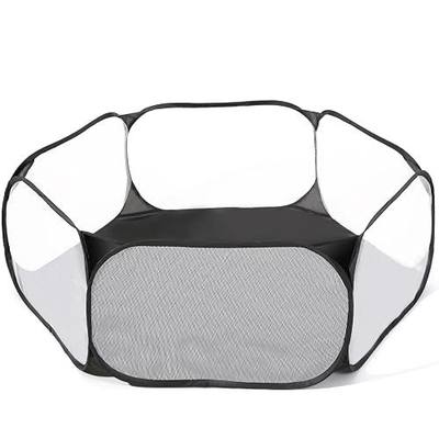 Kids Ball Pit, Large Pop Up Toddler Ball Pits 47inches Play Tent for Toddlers Girls Boys for Indoor&Outdoor Play Tent with Carry Tote, Balls Not Included (Black)