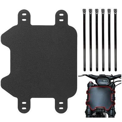 PSLER Motorcycle Front Number Plate - Front Plate for Light Bee S/X Ebike and Sting R / MX3 / MX4 / Pro SS Electric Dirt bike, Highly Elastic Plastic