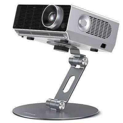 BESIGN PS01 Projector Foldable Mount Stand, Angle Adjustable Projector Stand with 1/4 inch Mounting Screw