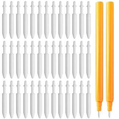 Veemoon 50PCS Paint Pen Nibs,0.7mm Marker Tips Replacement Acrylic Marker Nibs for DIY Writing Painting