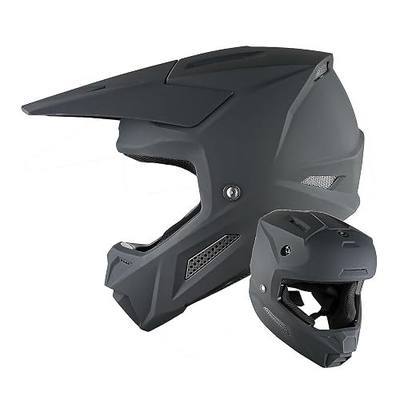 1Storm Youth Motocross Helmet Kids ATV Helmet BMX MX Dirt Bike Go Kart Teenager Matt Black