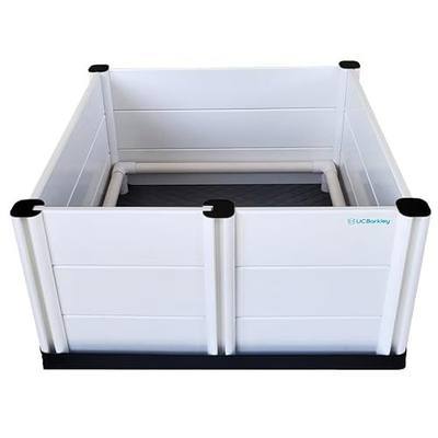 Whelping Box for Dogs & Puppies – Premium 36" Modular Design with Easy-Open Door, Pig Rails, Oxford Floor Liner & Washable Pee Pad – Indoor/Outdoor, Easy-Clean & Durable